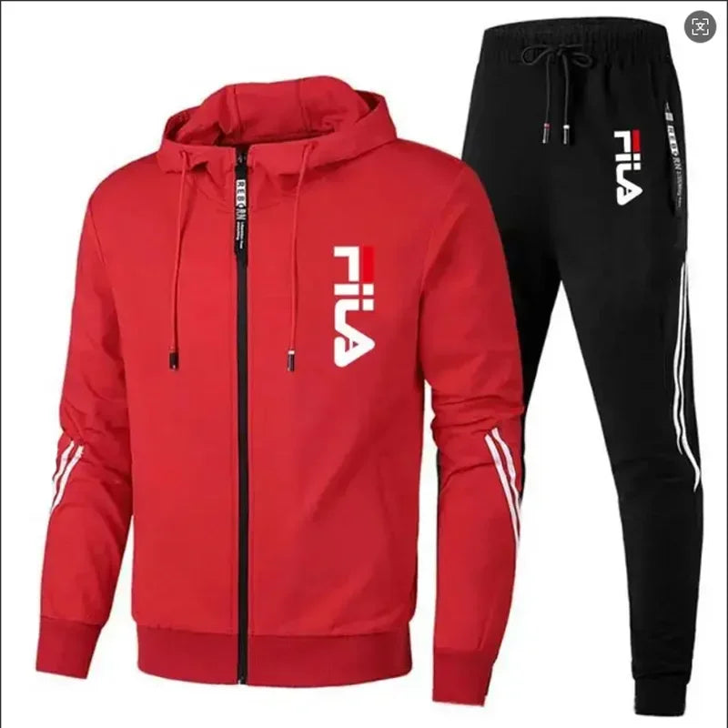 Sportief trainingspak met rits