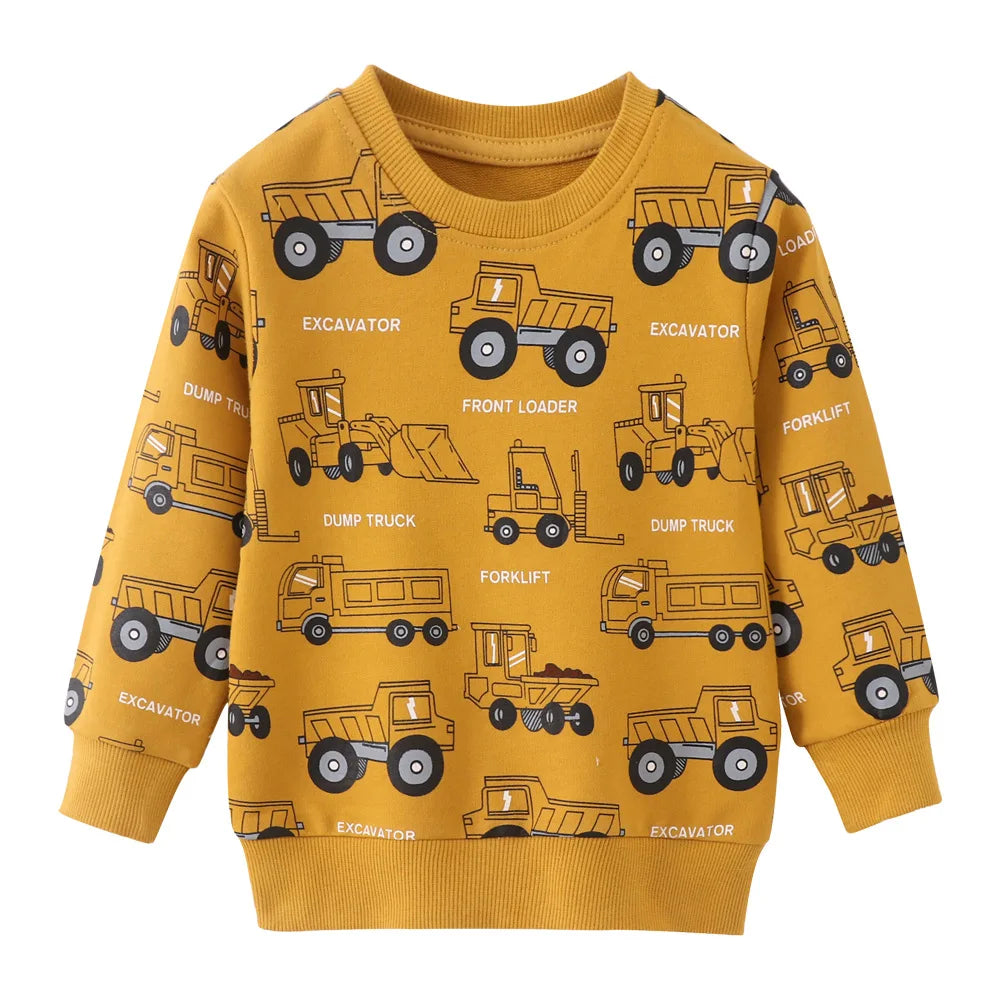 Kindersweater met vrolijke print - afbeelding 11