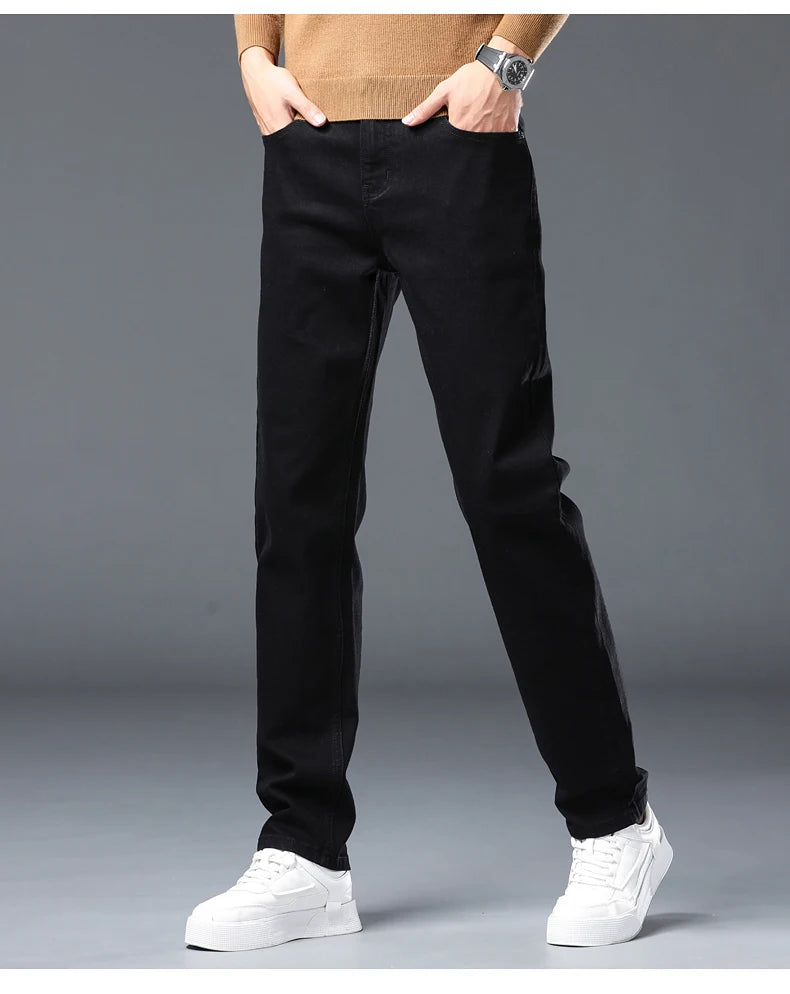 Rechte jeans met stretch - afbeelding 19