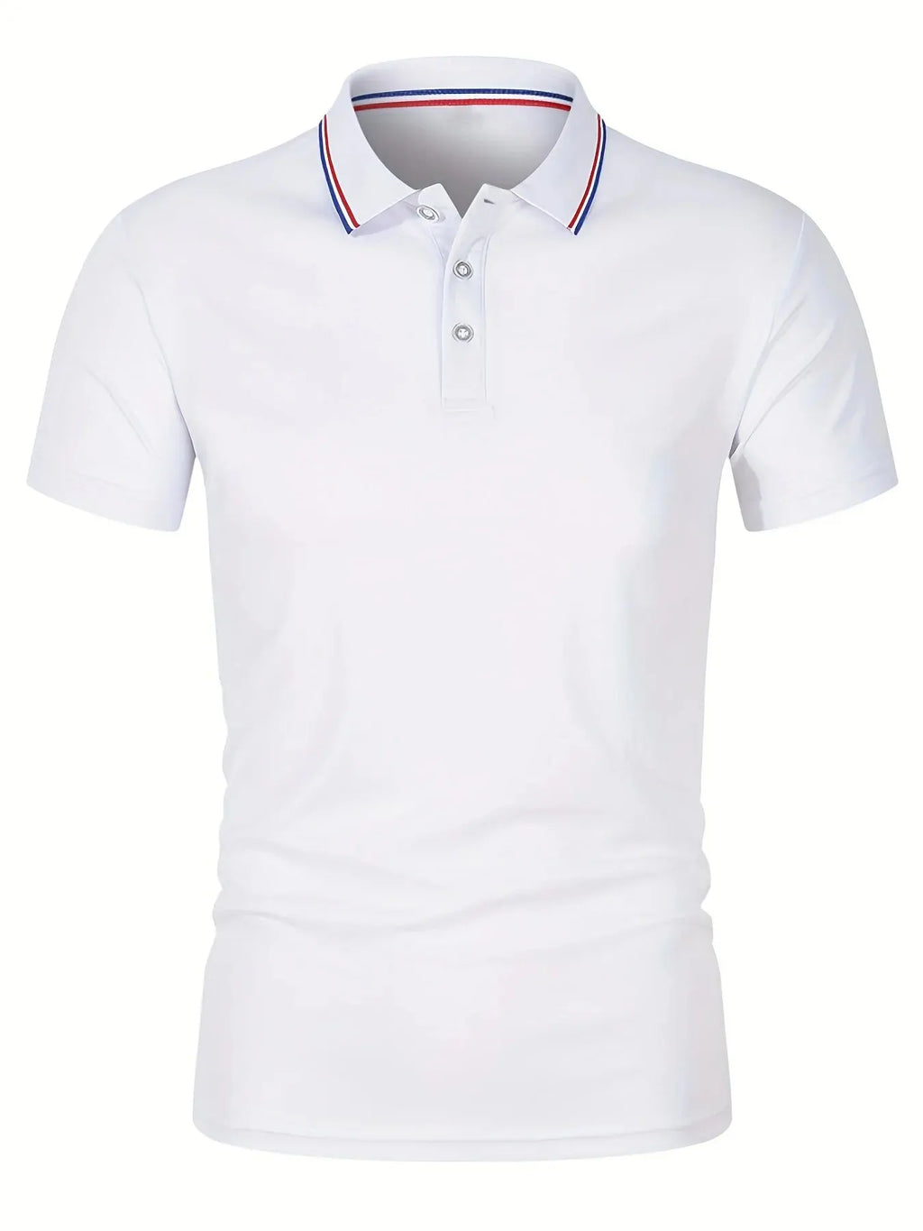 Herenpoloshirt met streepkraag - afbeelding 15