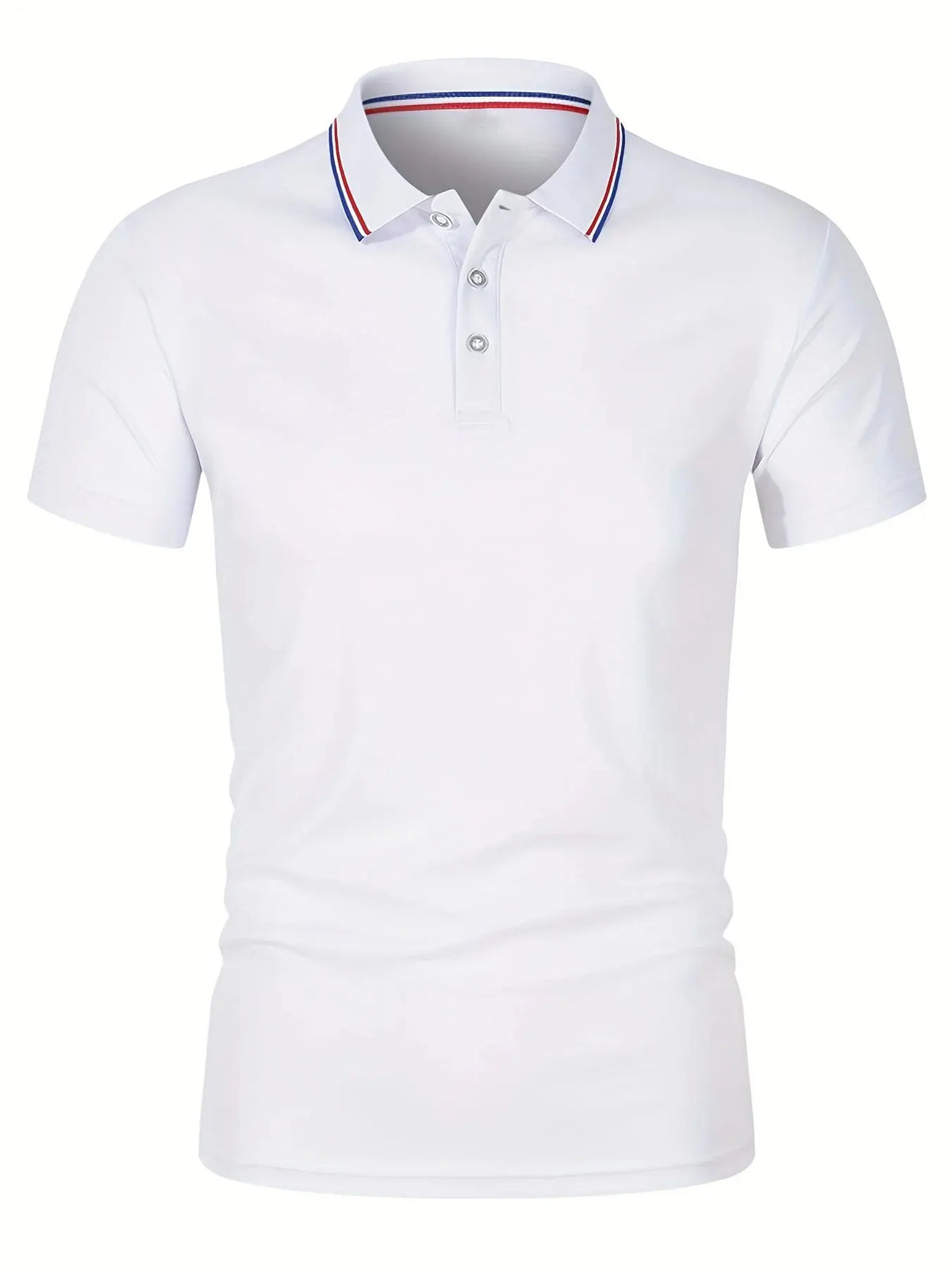 Herenpoloshirt met streepkraag - afbeelding 15