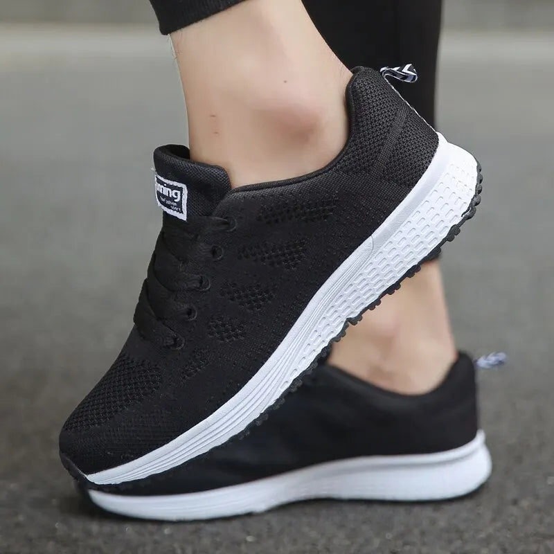 Lichtgewicht mesh damessneakers - afbeelding 5