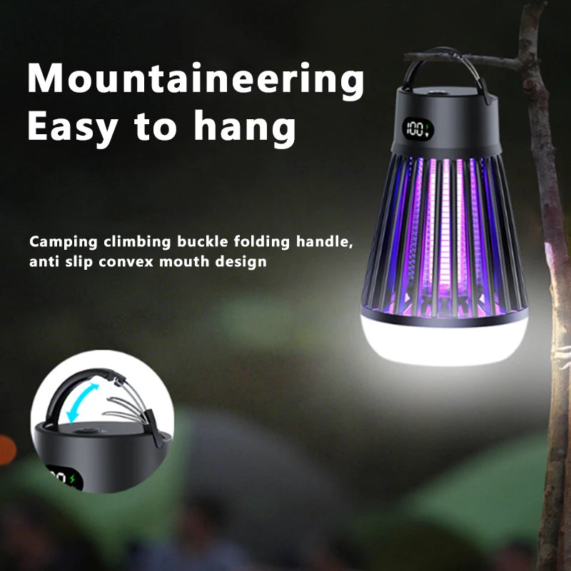 Draagbare elektrische muggenlamp
