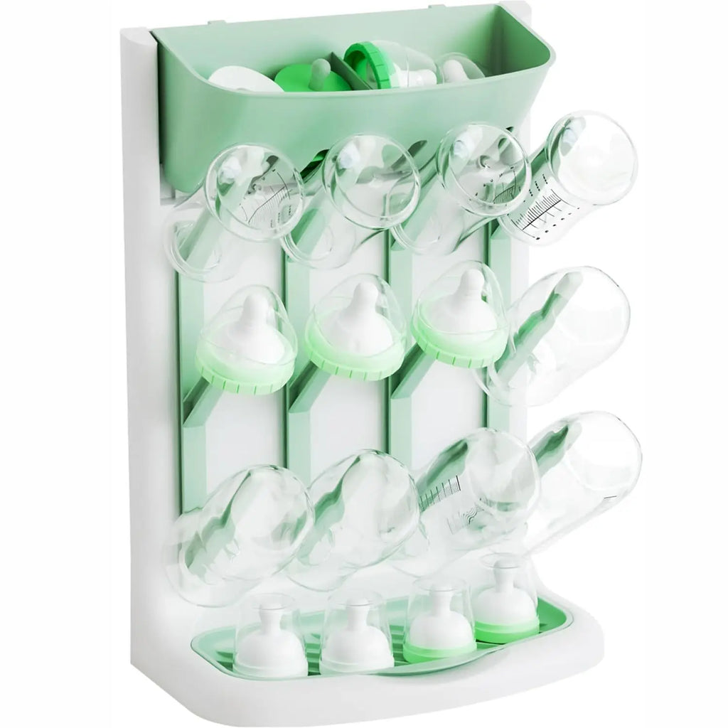 Verticale babyfles droogrek