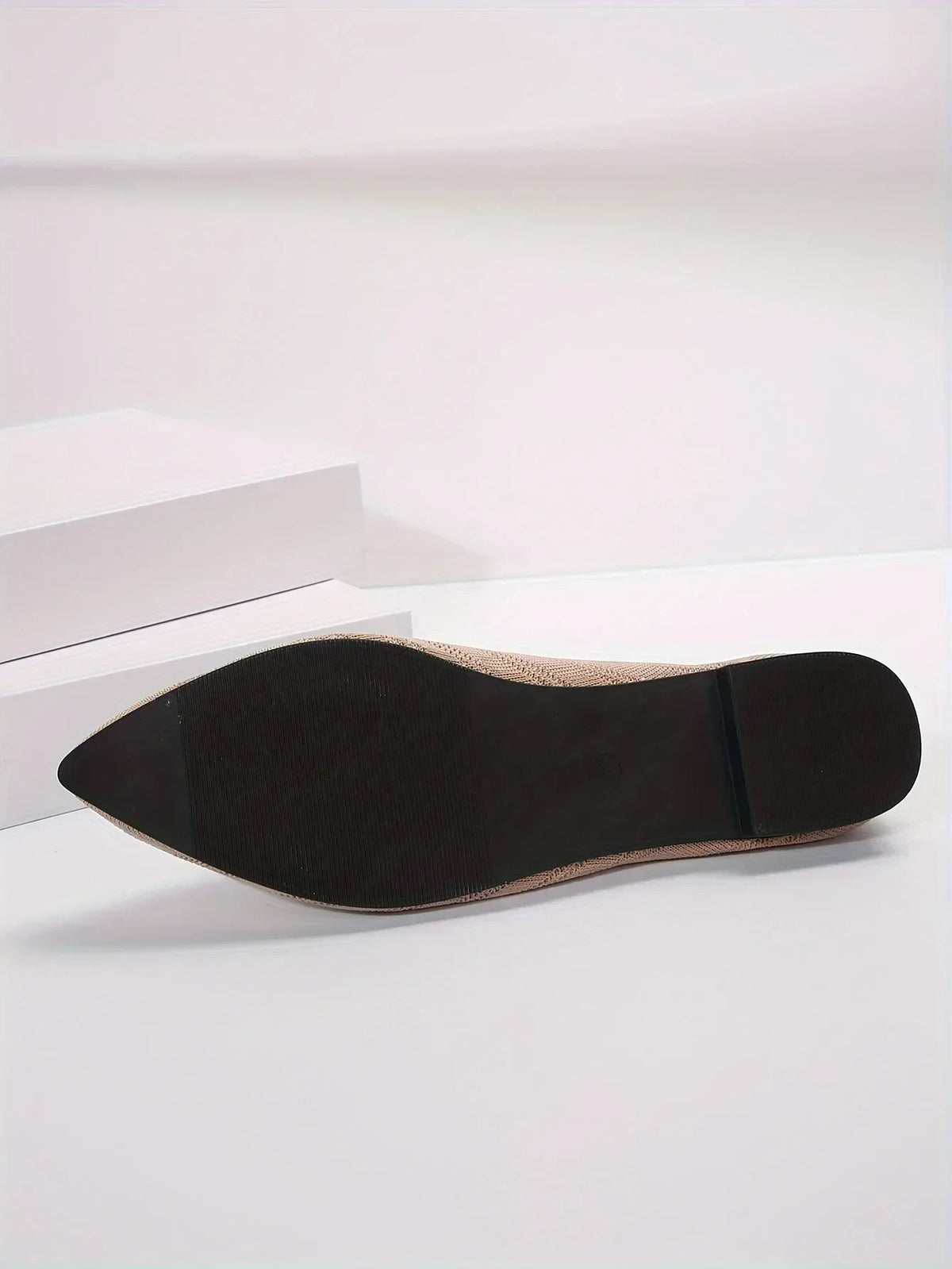 Gebreide spitse ballerina's - afbeelding 8
