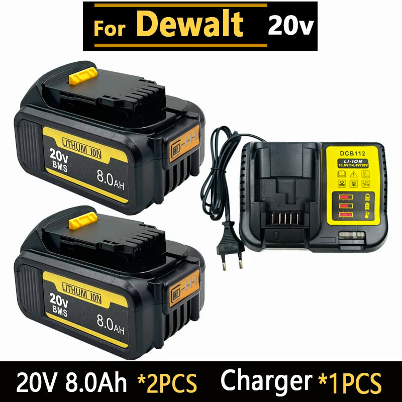Vervangaccu 20V 12.0Ah (geschikt voor DeWalt)
