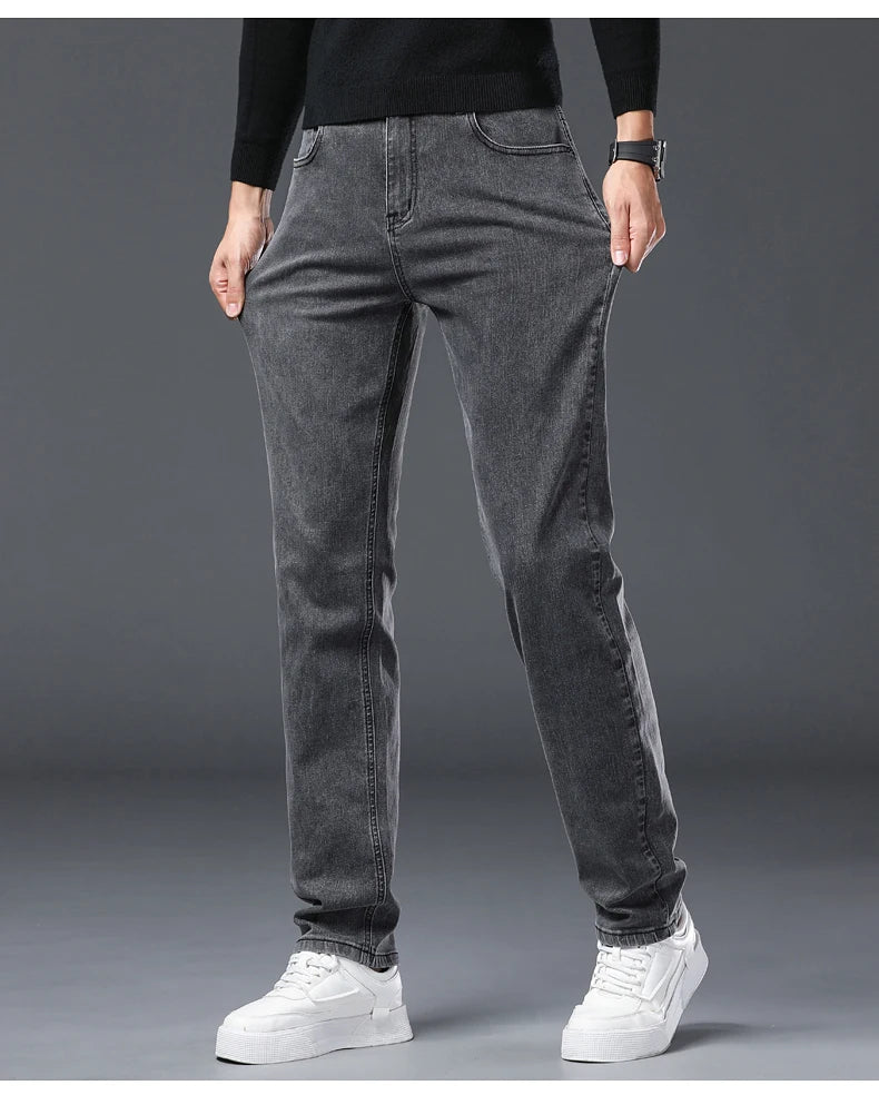 Rechte jeans met stretch - afbeelding 15