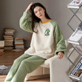 Fleece pyjama met dierenprint - afbeelding 6