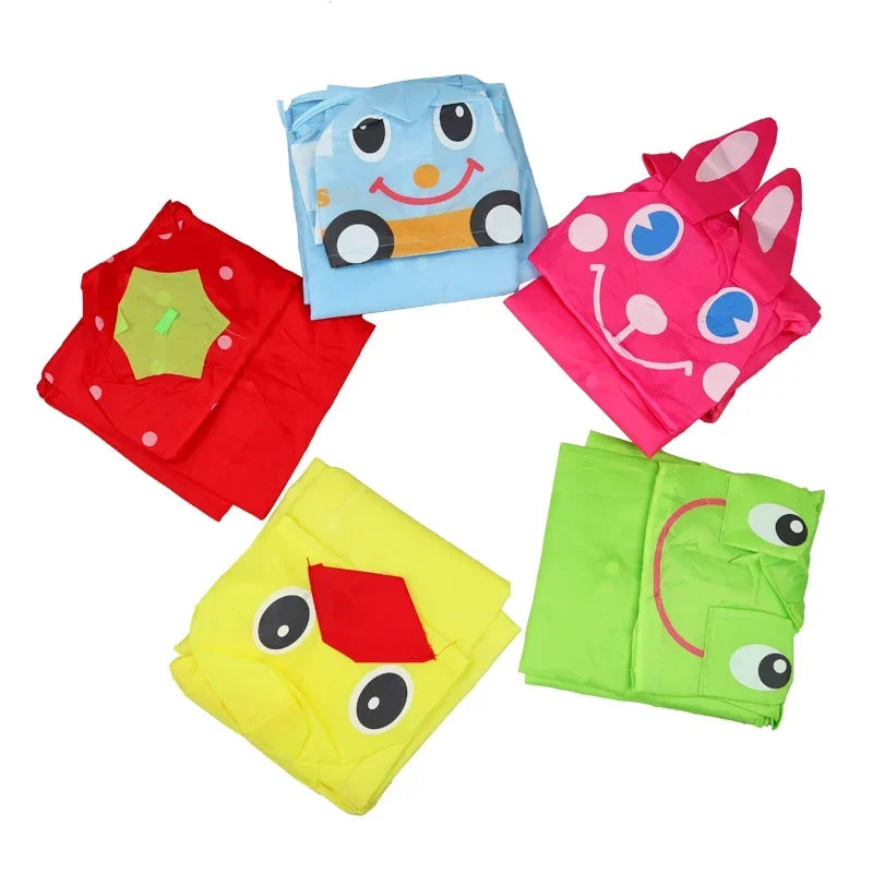 Kinderregenjas met Dierenprint - afbeelding 2