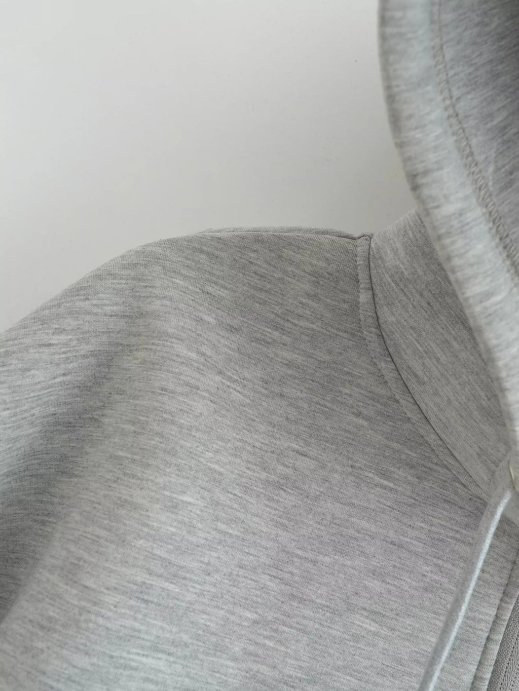 Oversized hoodiejas met rits - afbeelding 11