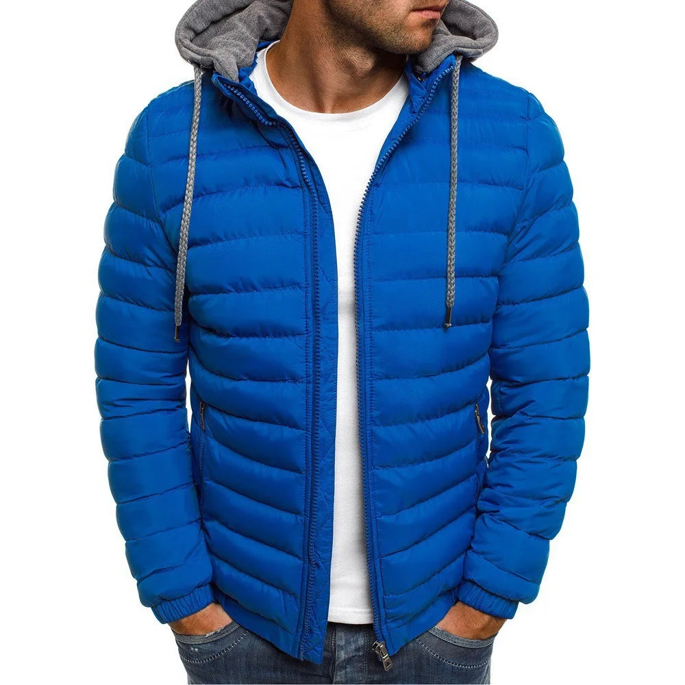 Gevoerde parka met rits