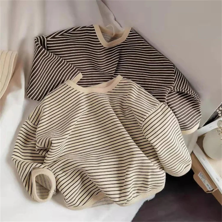 Gestreept kindershirt - afbeelding 8