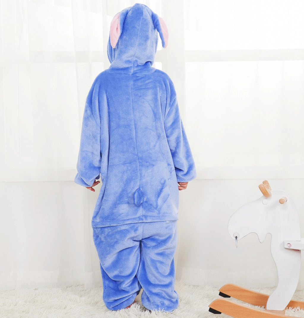 Stitch cartoon Kigurumi onesie voor kinderen