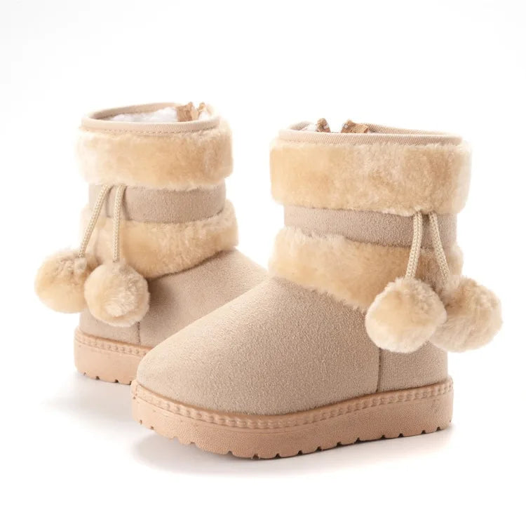 Snowboots met pompons - afbeelding 7