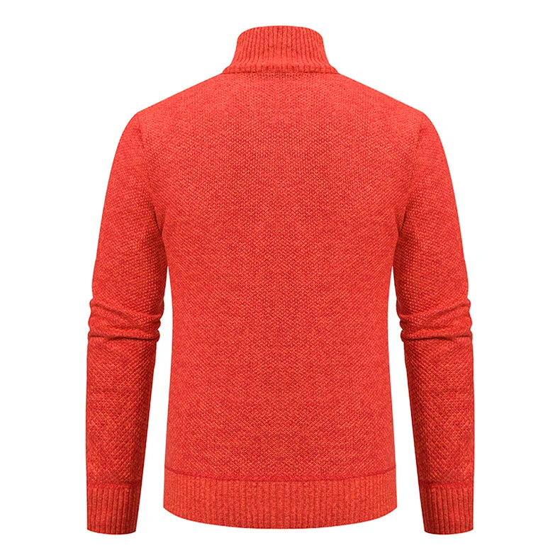 Gebreid herenvest met fleece - afbeelding 16