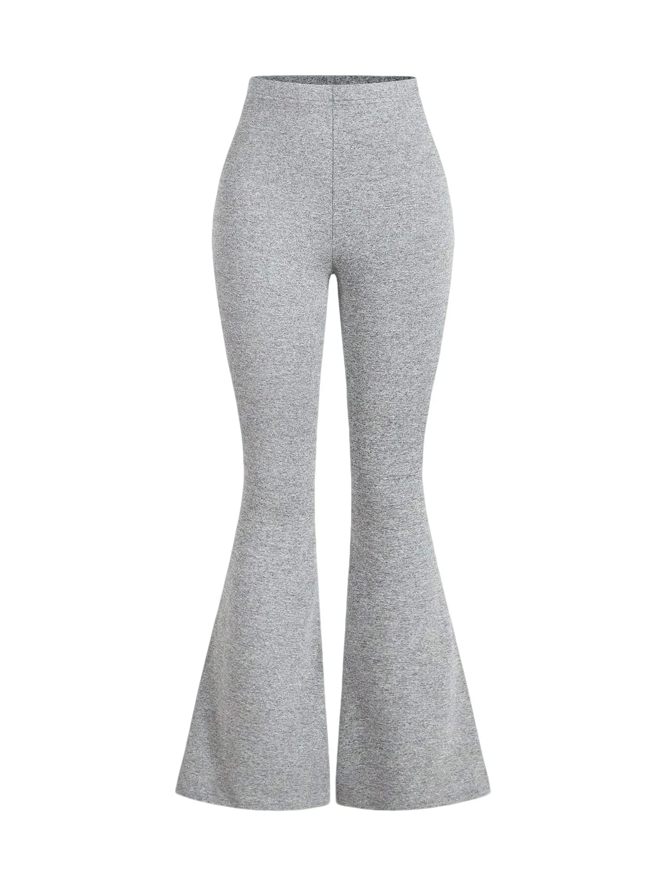 High waist yoga flare pants voor dames