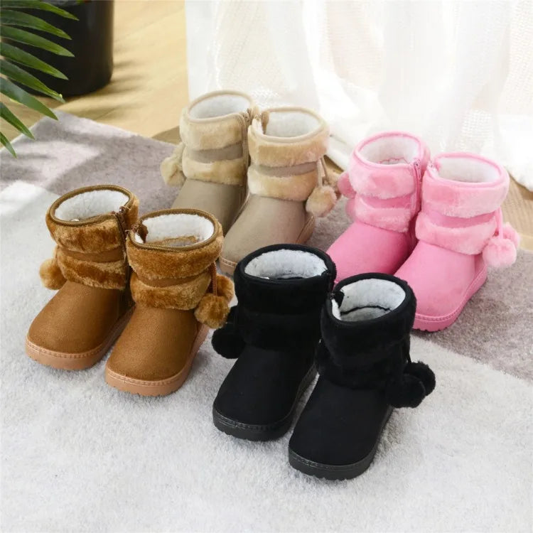 Snowboots met pompons - afbeelding 15