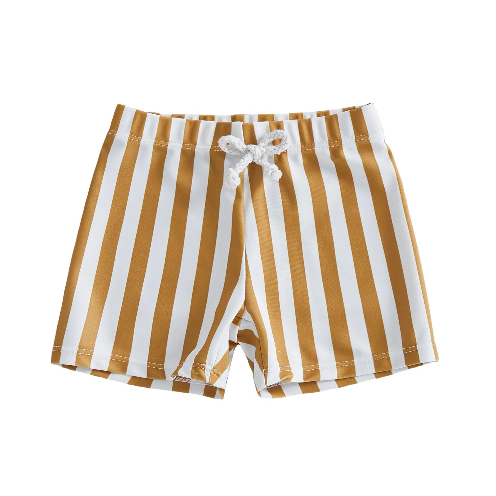 Gestreepte baby jongens zwemshorts