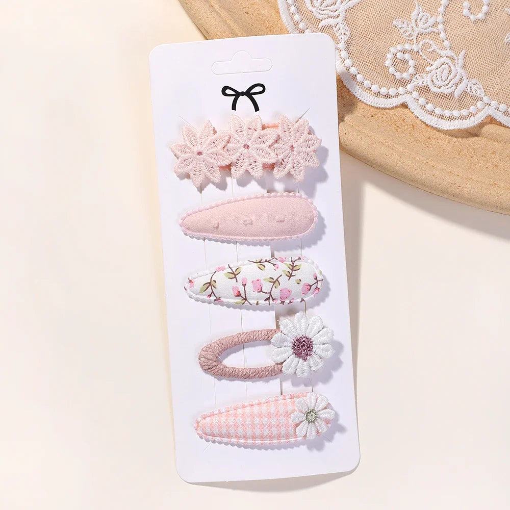 5-delige BB haarclips set voor meisjes