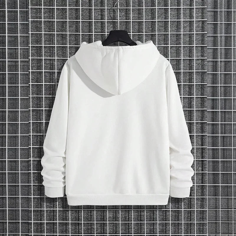 Basic herenhoodie met kangoeroezak - afbeelding 15