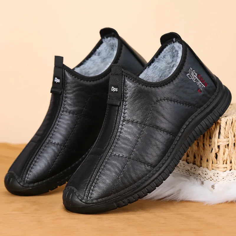 Gevoerde winterschoenen voor heren - afbeelding 3