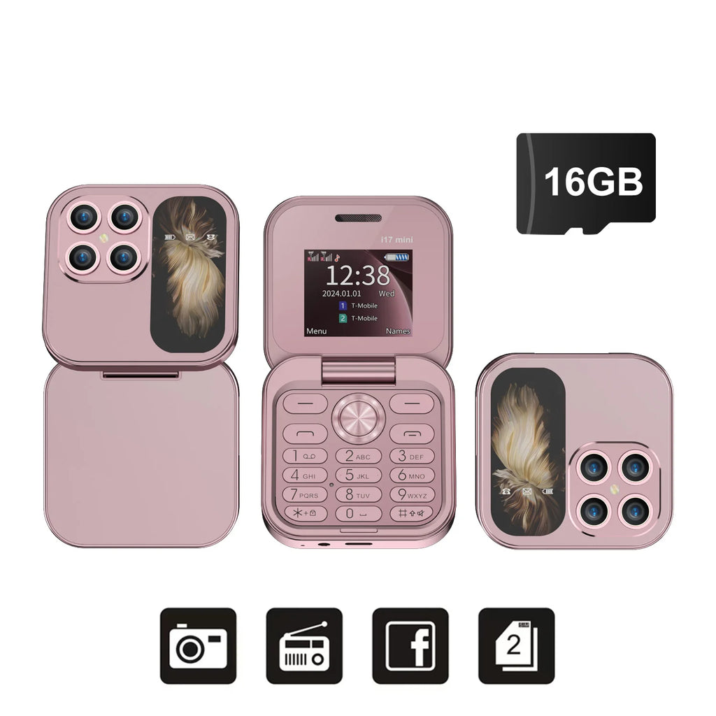 i17Mini 2G kleine flip telefoon