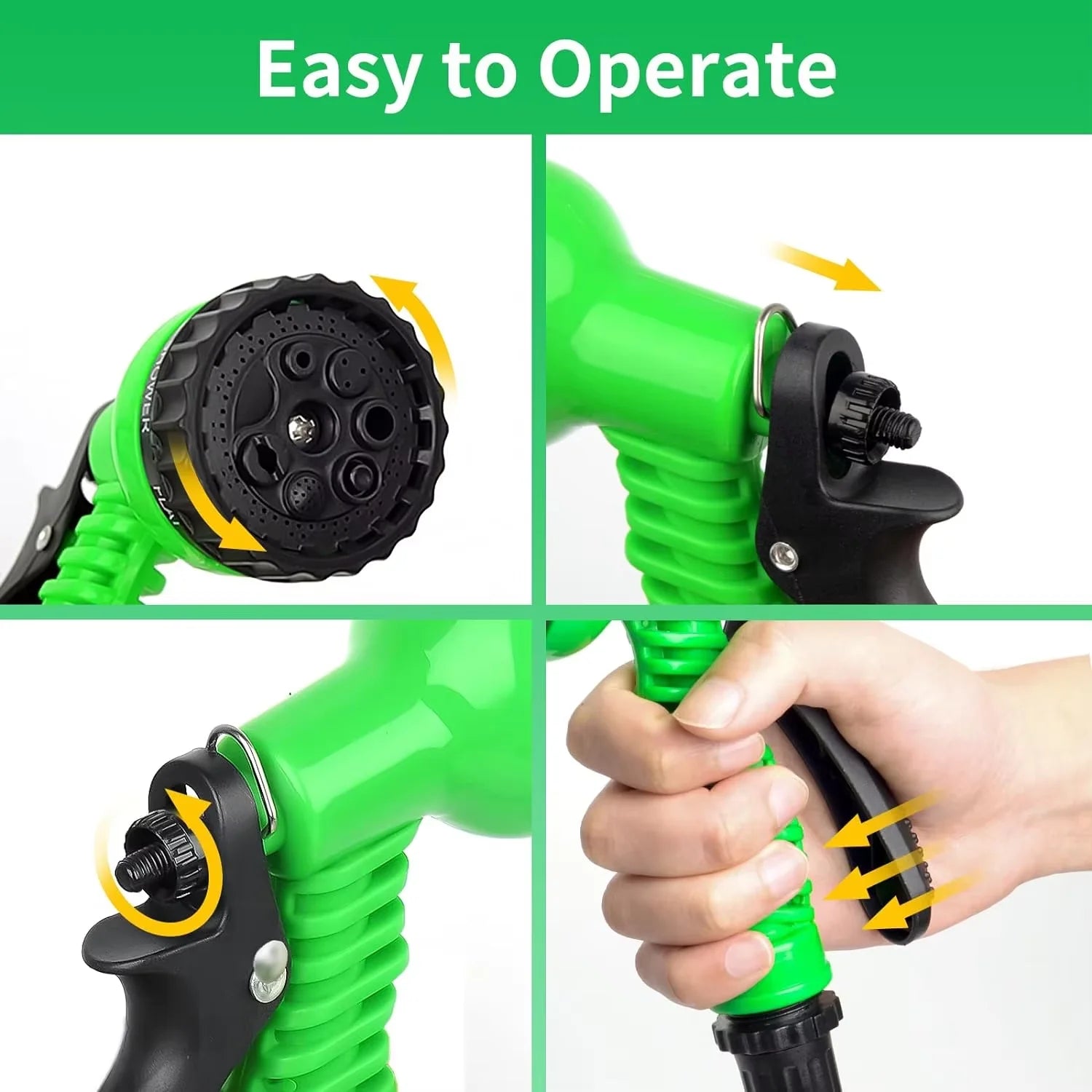 Multifunctionele tuinslang sproeikop