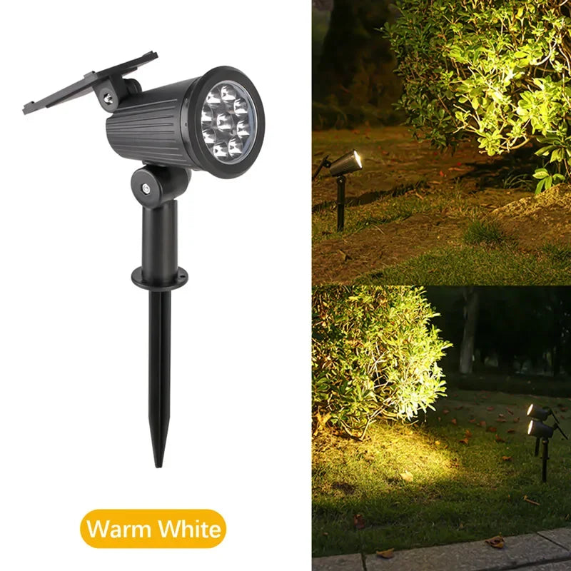 9 LED solar tuinspots