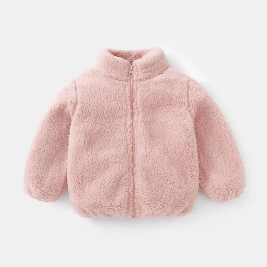 Pluche kinderjas met rits - afbeelding 10