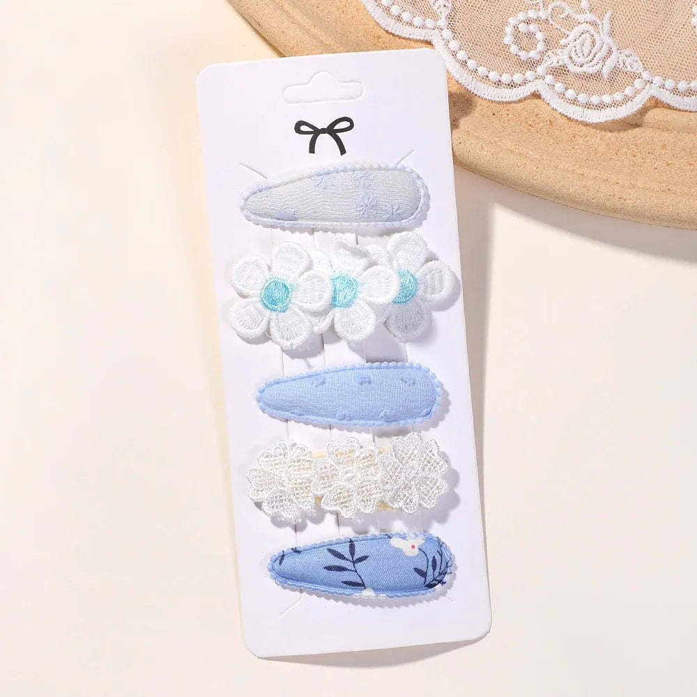 5-delige BB haarclips set voor meisjes