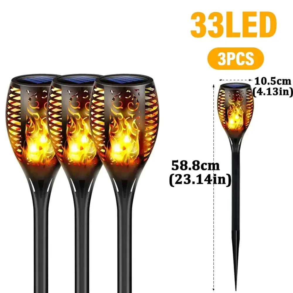 Solar fakkellampen voor de tuin