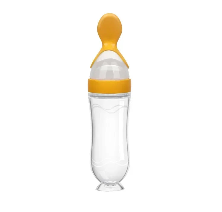 BPA-vrije voedingsfles met lepel