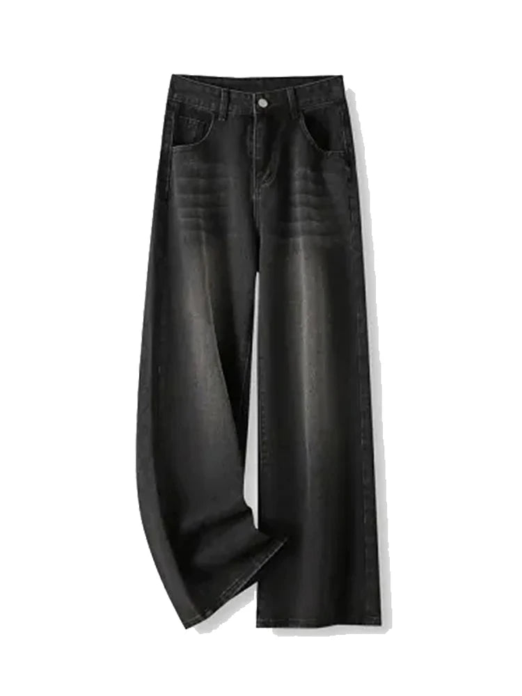 Retro high waist damesjeans