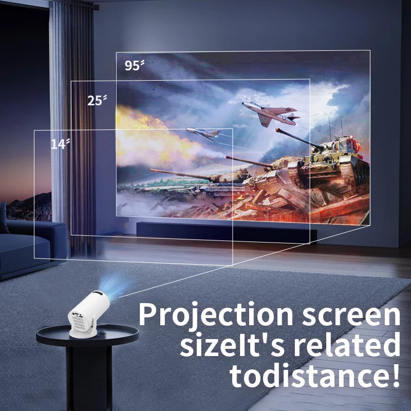 Draagbare 1080P Mini Projector