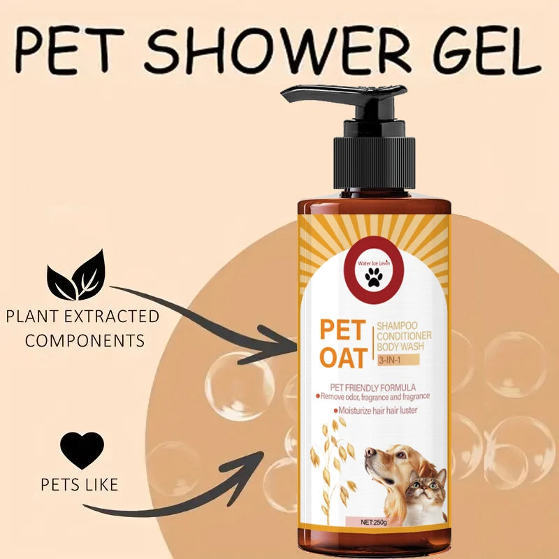 Verzorgende shampoo voor honden en katten