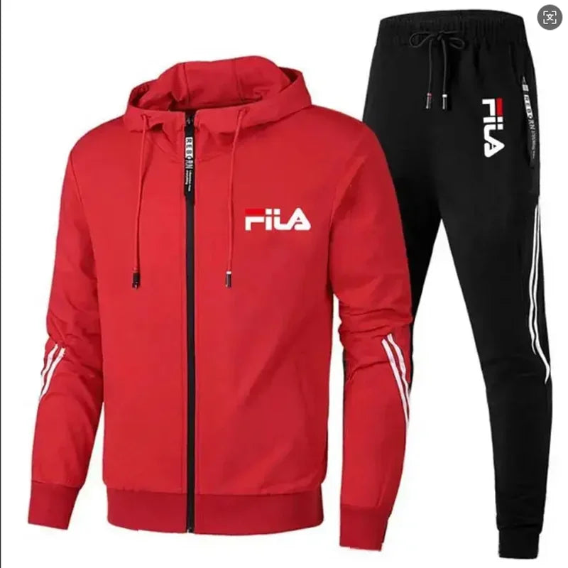 Sportief trainingspak met rits