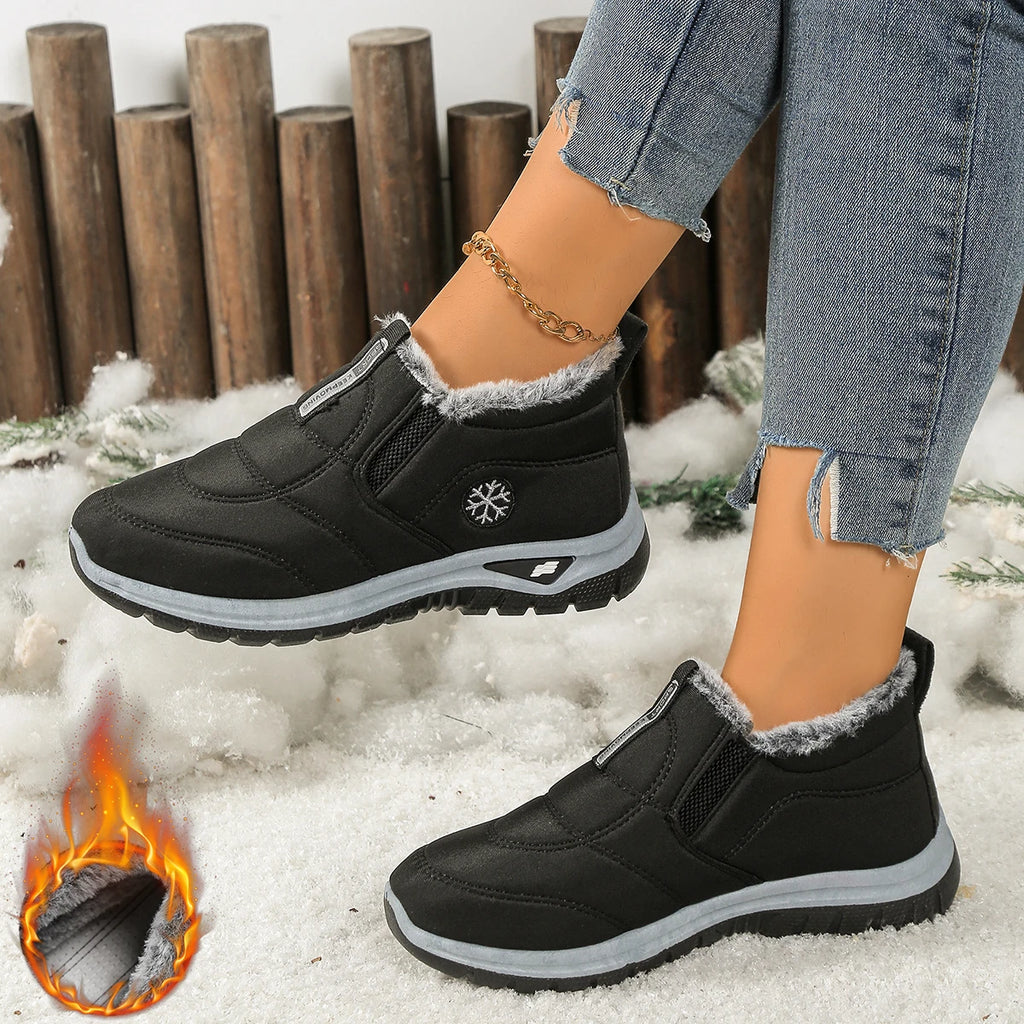 Gevoerde instapboots met fleece - afbeelding 24