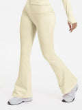 Bell-bottom yoga leggings voor dames