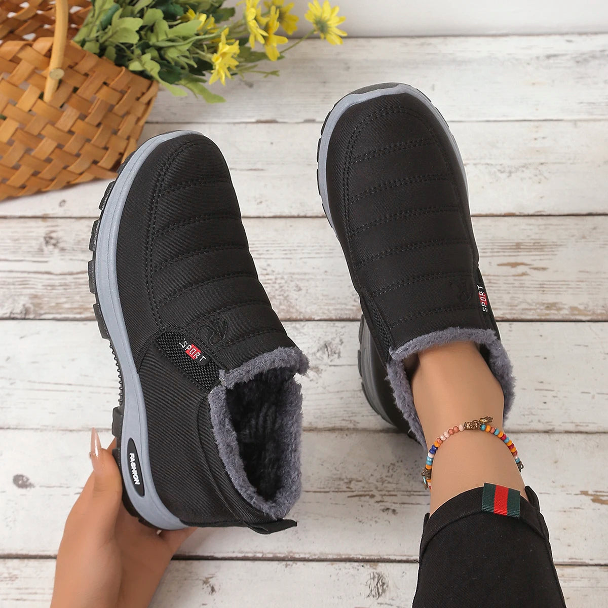 Gevoerde Snowboots voor Dames