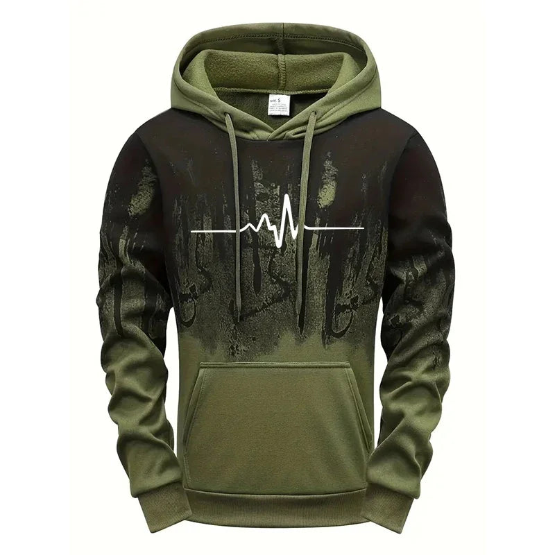 Joggingpak met hartslagprint - afbeelding 15