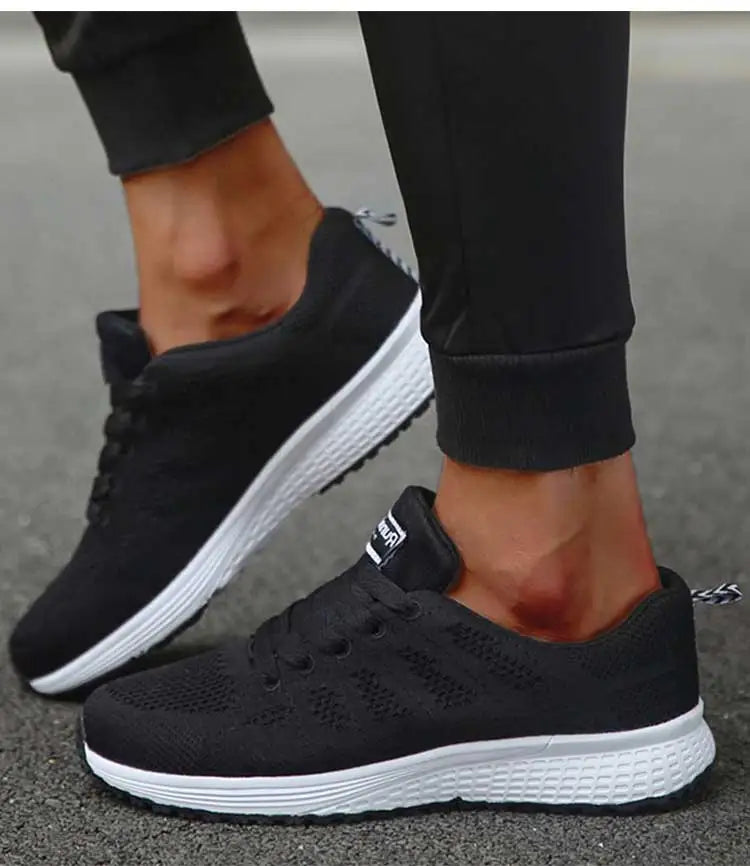 Klassieke gebreide damessneakers - afbeelding 11