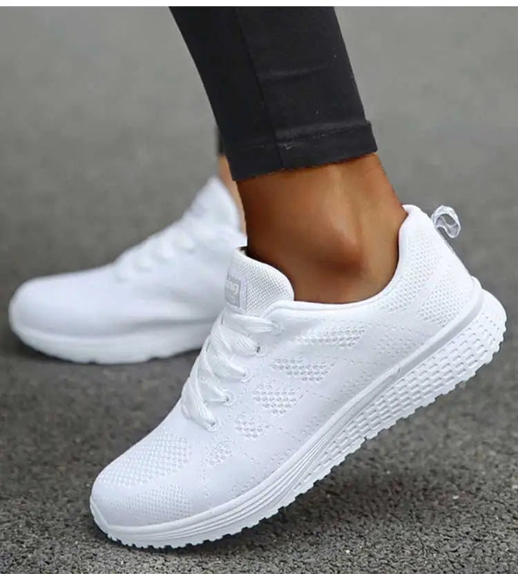 Klassieke gebreide damessneakers - afbeelding 8