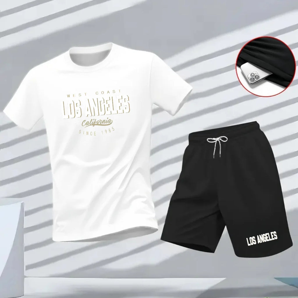 Heren T-shirt set voor zomer 2026