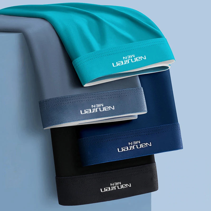 Boxershorts, zijdezacht materiaal (set van 4)