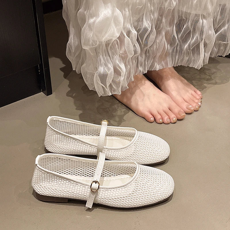 Luxe dames sandalen in Mary Jane-stijl