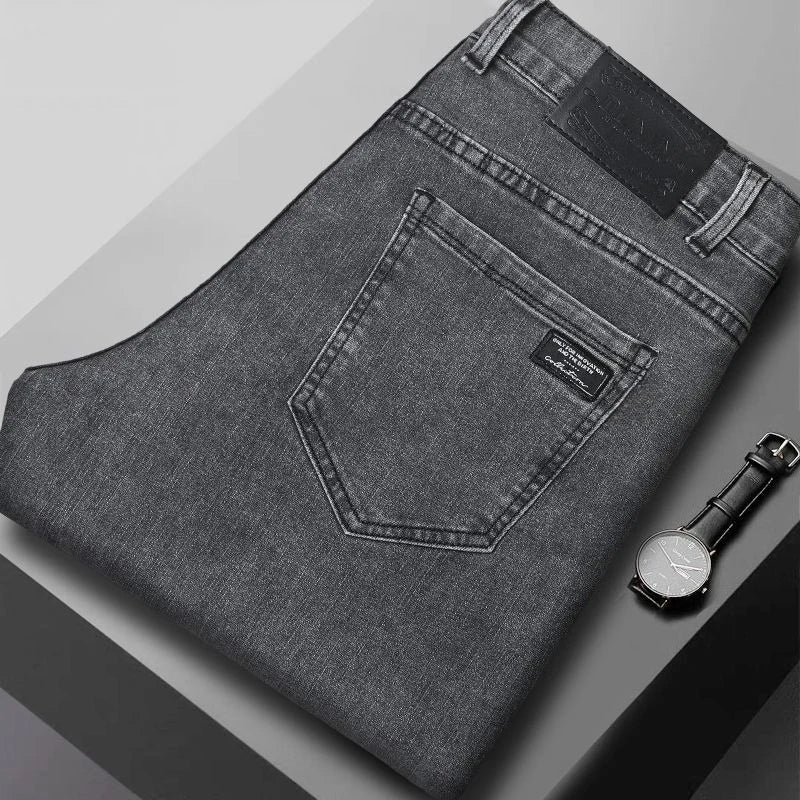 Rechte jeans met stretch - afbeelding 26