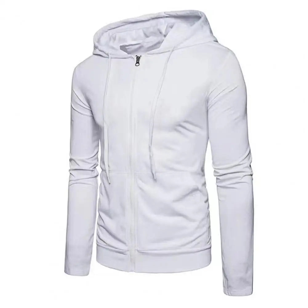 Herenhoodie met schuine rits - afbeelding 5