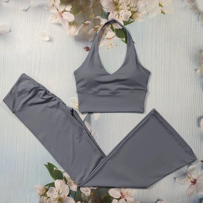 Yogaset met flared legging - afbeelding 42