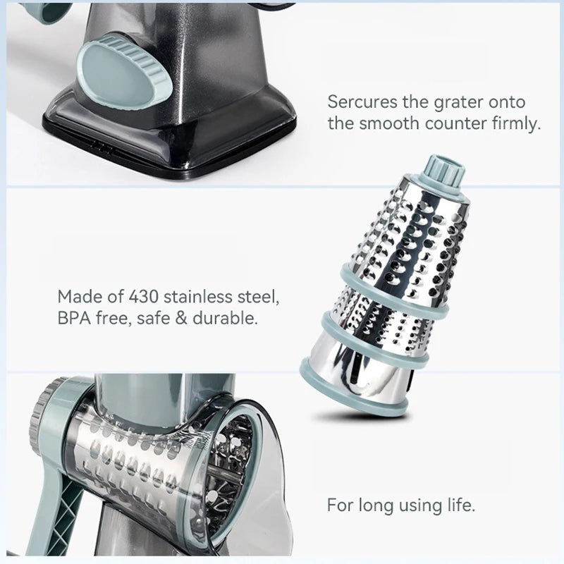 Multifunctionele handmatige mandoline slicer