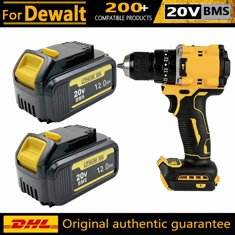 Vervangaccu 20V 12.0Ah (geschikt voor DeWalt)